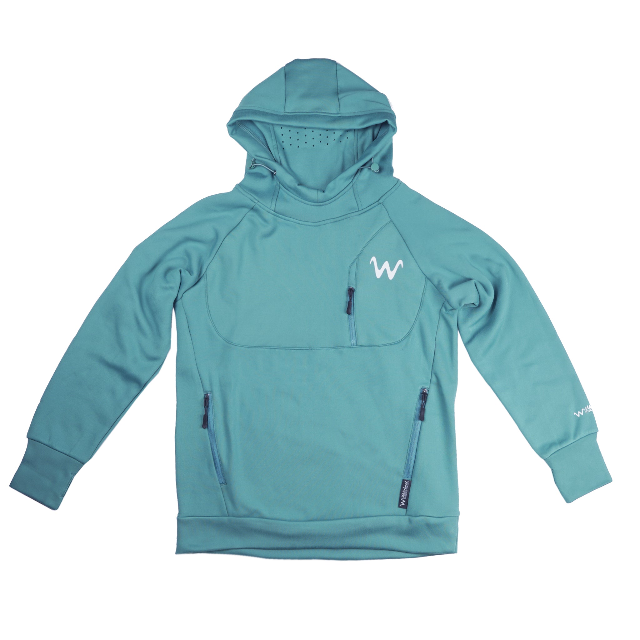 WaterLand™ FishShield Pro Hoodie - Slate Storm Blue