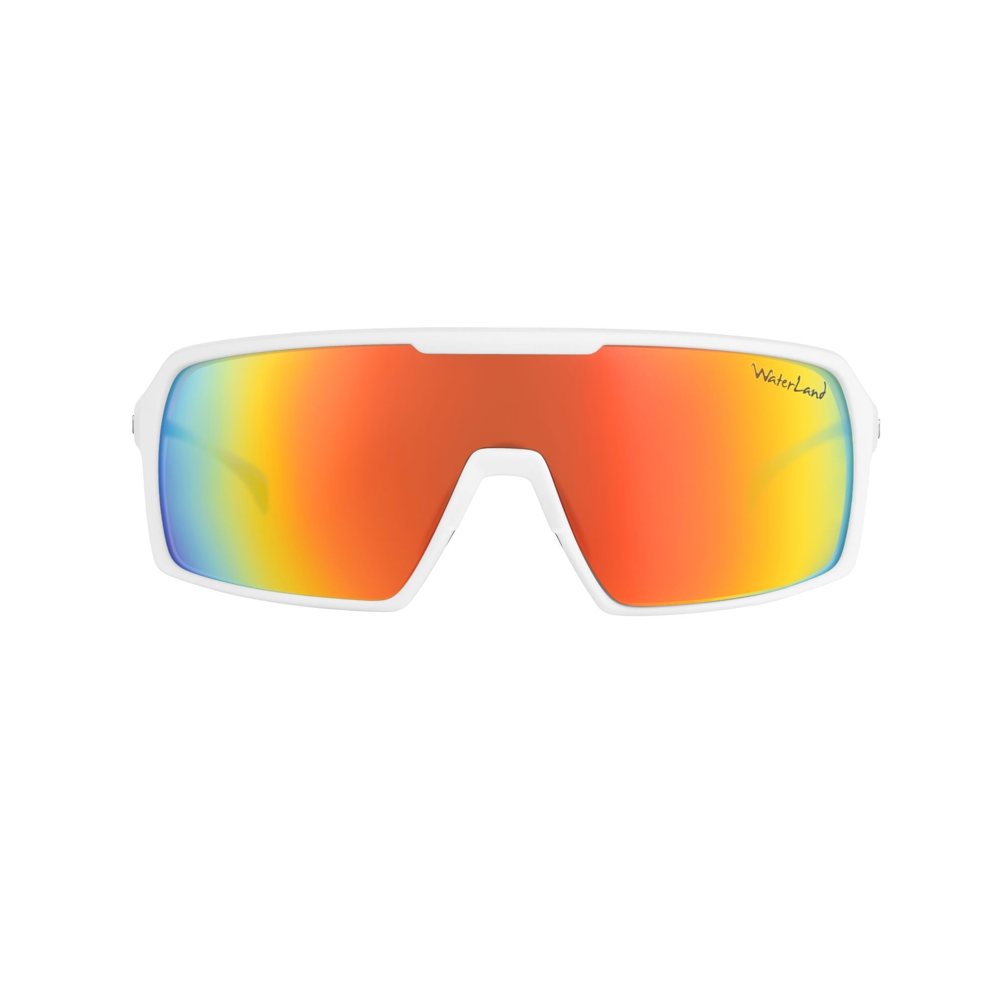 Waterland Catchem Sunglasses White/Orange Mirror