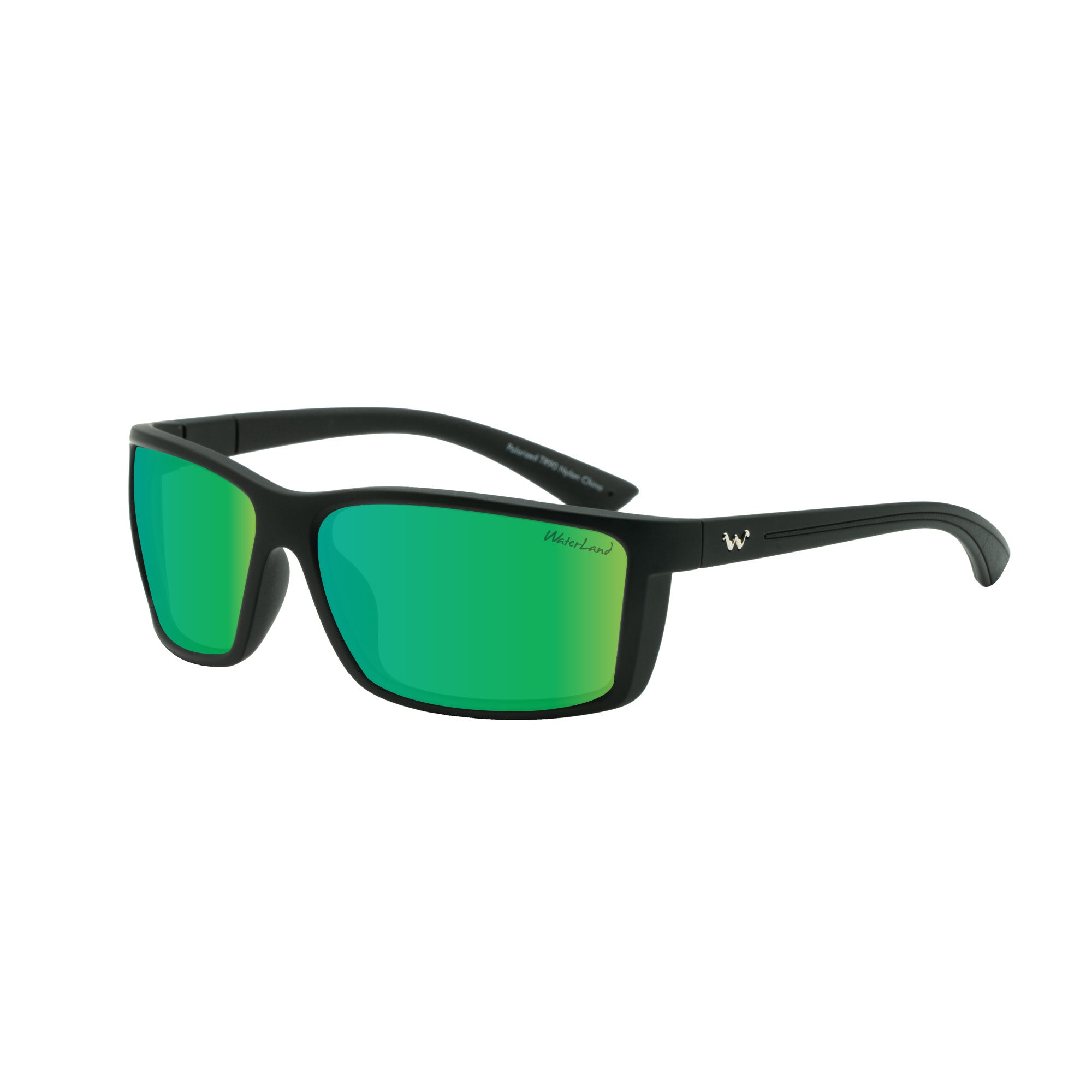 WaterLand Polarized Sunglasses Milliken Matte Black - Blue Mirror - Gagnon  Sporting Goods