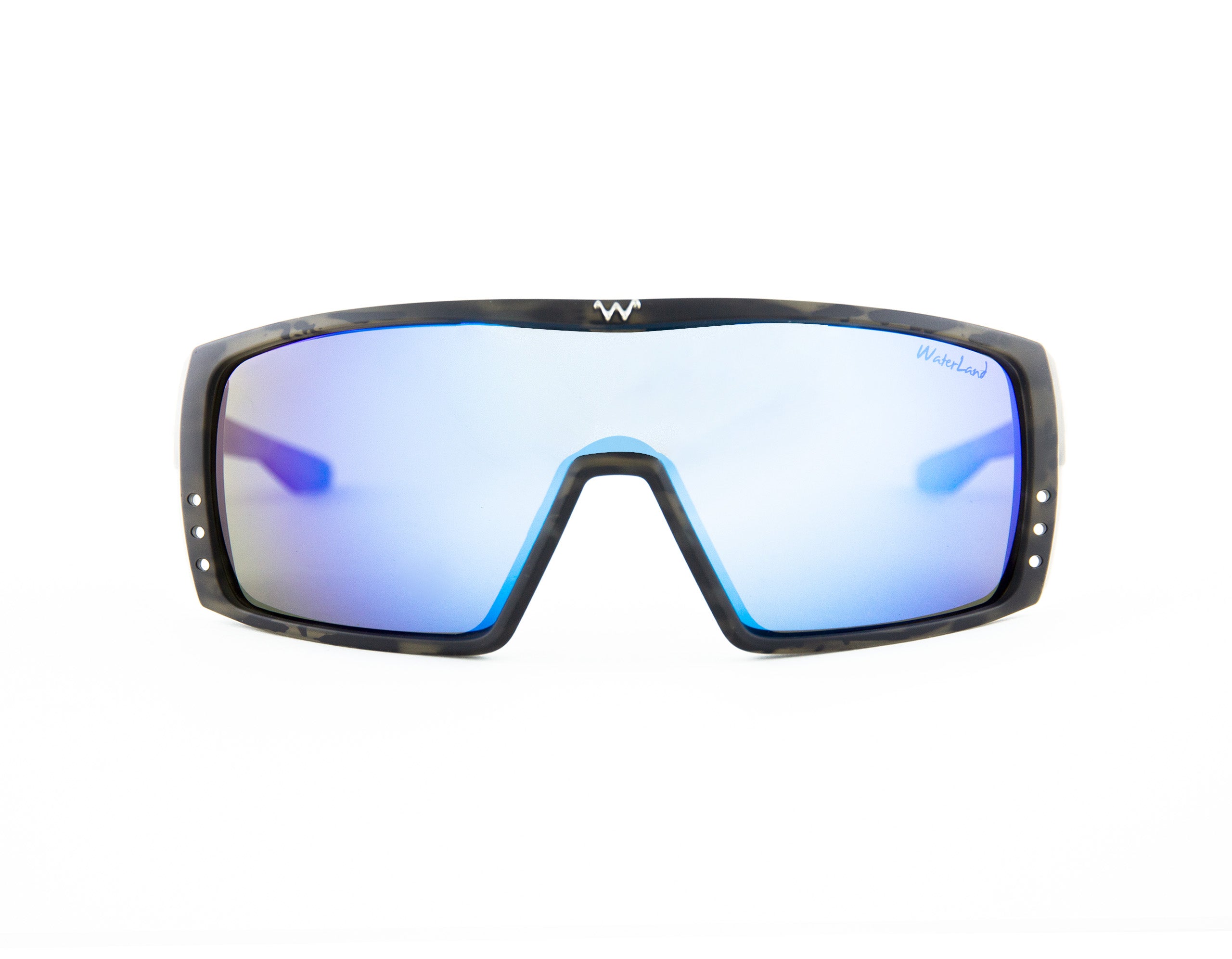 WaterLand Polarized Sunglasses - Milliken - Matte Black